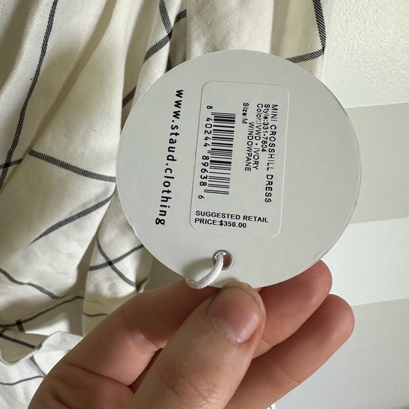 NWT STAUD Crosshill Mini Dress - Picture 9 of 10